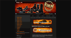 Desktop Screenshot of kmmboots.eu